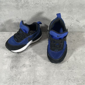 Nike Waffle 1 One Racer Toddlers Sneakers‎ Blue Kids Shoes Size 6C~DC0479-400